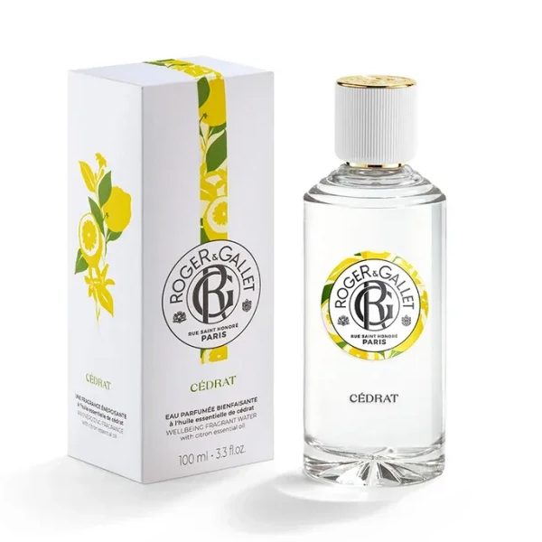 Roger & Gallet Cedrat Eau Parfumee Γυναικείο Άρωμα με Αιθέριο Έλαιο Κίτρου 100 ml Roger & Gallet Cedrat Eau Parfumee Γυναικείο Άρωμα με Αιθέριο Έλαιο Κίτρου 100 ml