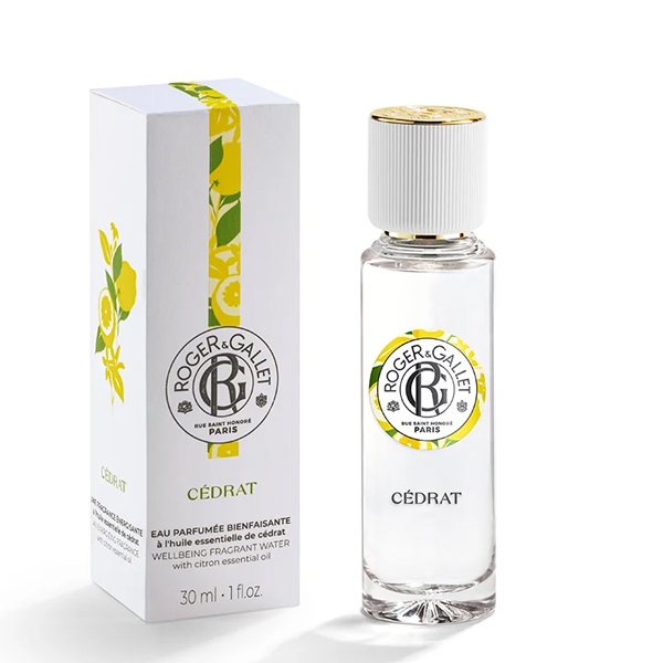Roger & Gallet Cedrat Eau Parfumee Γυναικείο Άρωμα με Αιθέριο Έλαιο Κίτρου 30 ml Roger & Gallet Cedrat Eau Parfumee Γυναικείο Άρωμα με Αιθέριο Έλαιο Κίτρου 30 ml