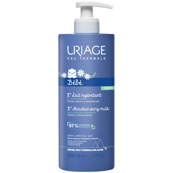 Uriage Bebe 1η Βρεφική Περιποίηση Γαλάκτωμα Ενυδάτωσης 500 ml Uriage Bebe 1η Βρεφική Περιποίηση Γαλάκτωμα Ενυδάτωσης 500 ml