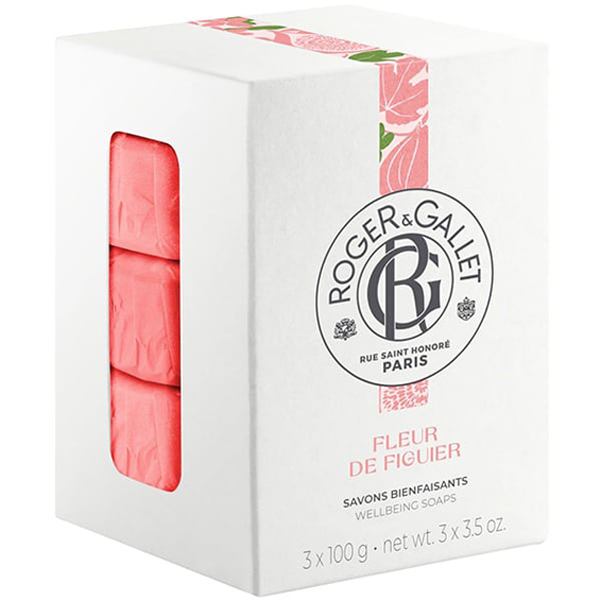 Roger & Gallet Fleur de Figuier Αρωματικά Σαπούνια 3x100 gr Roger & Gallet Fleur de Figuier Αρωματικά Σαπούνια 3x100 gr