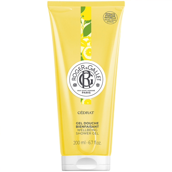 Roger & Gallet Cedrat Gel Douche Αναζωογονητικό Αφρόλουτρο με Άρωμα Κίτρου 200 ml Roger & Gallet Cedrat Gel Douche Αναζωογονητικό Αφρόλουτρο με Άρωμα Κίτρου 200 ml
