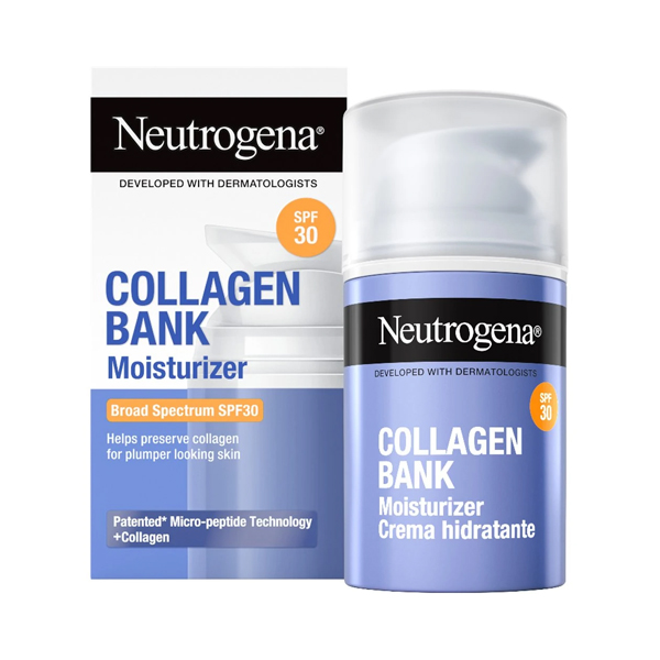 Neutrogena Collagen Bank Ενυδατική Κρέμα με Κολλαγόνο Spf30 50 ml Neutrogena Collagen Bank Ενυδατική Κρέμα με Κολλαγόνο Spf30 50 ml