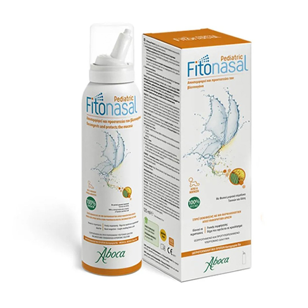Aboca Fitonasal Pediatric Spray Ρινικό Αποσυμφορητικό 125 ml Aboca Fitonasal Pediatric Spray Ρινικό Αποσυμφορητικό 125 ml