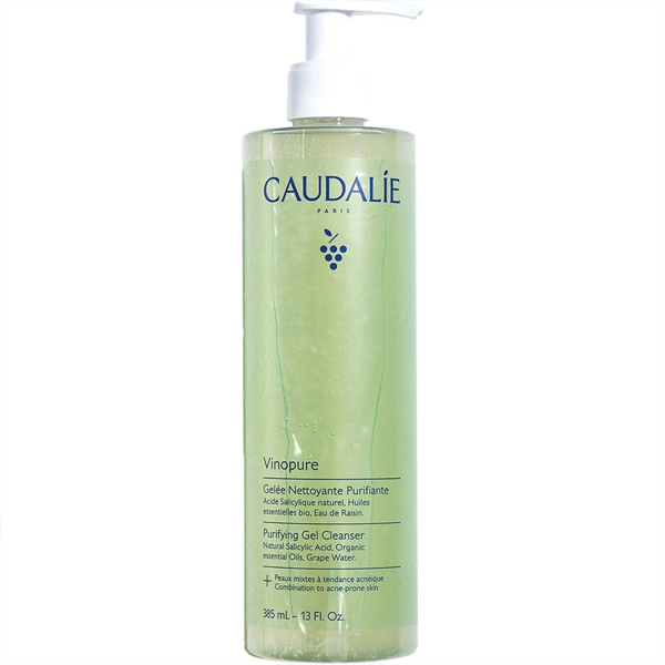 Caudalie Vinopure Purifying Gel Cleanser 385 ml Caudalie Vinopure Purifying Gel Cleanser 385 ml