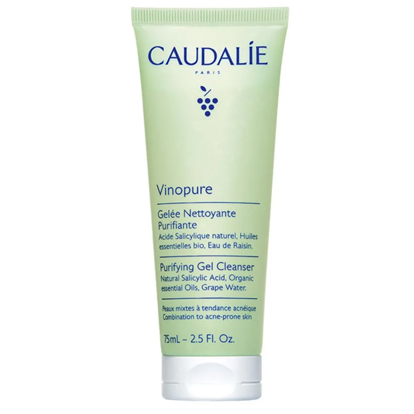 Caudalie Vinopure Purifying Gel Cleanser 75 ml Caudalie Vinopure Purifying Gel Cleanser 75 ml