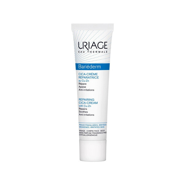 Uriage Bariederm Cica-Creme Reparatrice Cu-Zn Επανορθωτική Κρέμα για Όλη την Οικογένεια 100 ml Uriage Bariederm Cica-Creme Reparatrice Cu-Zn Επανορθωτική Κρέμα για Όλη την Οικογένεια 100 ml