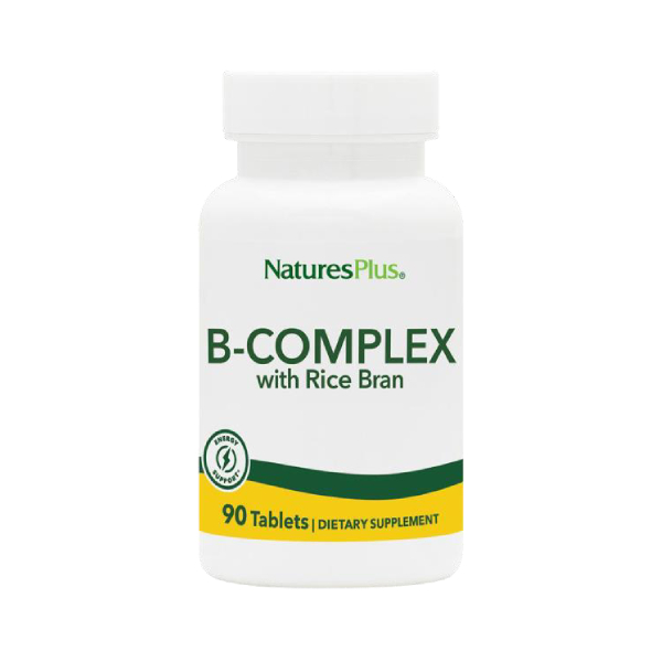 Natures Plus B-Complex με Πίτουρο Ρυζιού για το Νευρικό Σύστημα 90 ταμπλέτες Natures Plus B-Complex με Πίτουρο Ρυζιού για το Νευρικό Σύστημα 90 ταμπλέτες