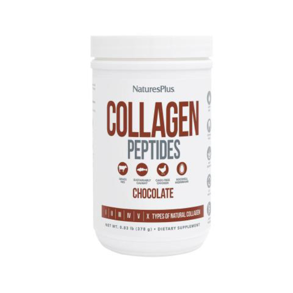 Natures Plus Collagen Peptides Κολλαγόνο με Πεπτίδια Γεύση Σοκολάτα Σκόνη 378 gr Natures Plus Collagen Peptides Κολλαγόνο με Πεπτίδια Γεύση Σοκολάτα Σκόνη 378 gr