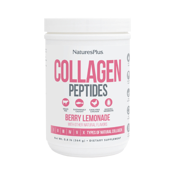 Natures Plus Collagen Peptides Κολλαγόνο με Πεπτίδια Γεύση Berry Lemonade Σκόνη 364 gr Natures Plus Collagen Peptides Κολλαγόνο με Πεπτίδια Γεύση Berry Lemonade Σκόνη 364 gr
