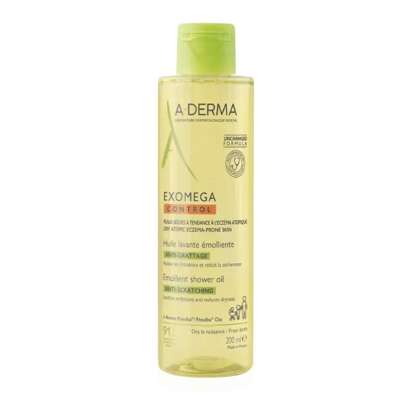 A-Derma Exomega Control Μαλακτικό Έλαιο Καθαρισμού για το Ατοπικό Δέρμα 200 ml A-Derma Exomega Control Μαλακτικό Έλαιο Καθαρισμού για το Ατοπικό Δέρμα 200 ml