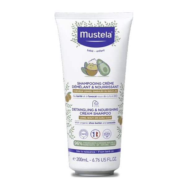 Mustela Detangling & Nourishing Cream Shampoo 200 ml Mustela Detangling & Nourishing Cream Shampoo 200 ml