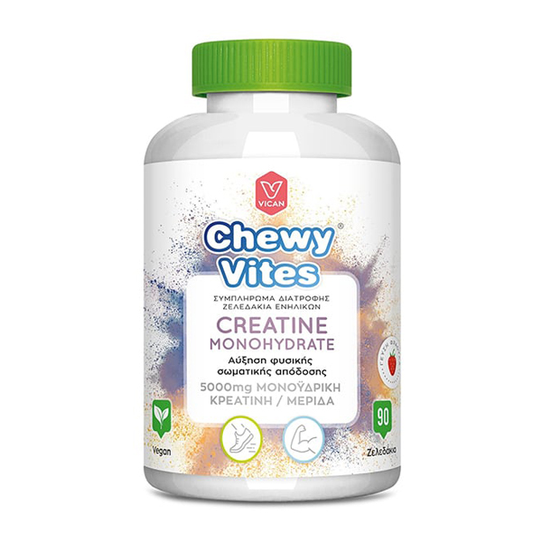 Chewy Vites Creatine Monohydrate 5000mg 90 ζελεδάκια Chewy Vites Creatine Monohydrate 5000mg 90 ζελεδάκια
