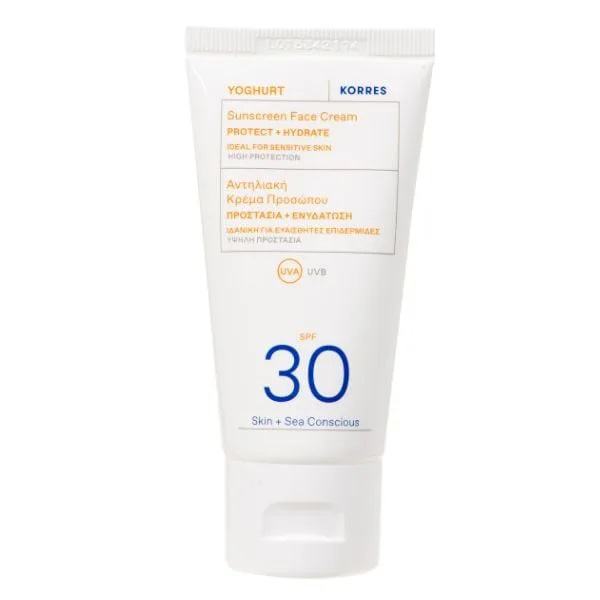 Korres Yoghurt Sunscreen Face Cream Spf30 50 ml Korres Yoghurt Sunscreen Face Cream Spf30 50 ml