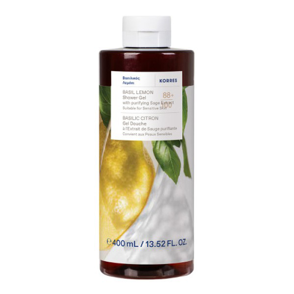 Korres Basil Lemon Αναζωογονητικό Αφρόλουτρο 400 ml Korres Basil Lemon Αναζωογονητικό Αφρόλουτρο 400 ml