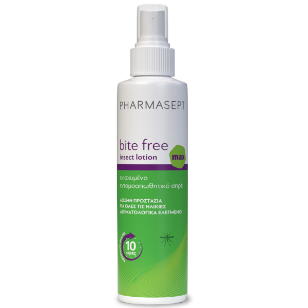 Pharmasept Bite Free Incect Lotion Max Ενισχυμένη Εντομοαπωθητική Λοσιόν 100 ml Pharmasept Bite Free Incect Lotion Max Ενισχυμένη Εντομοαπωθητική Λοσιόν 100 ml