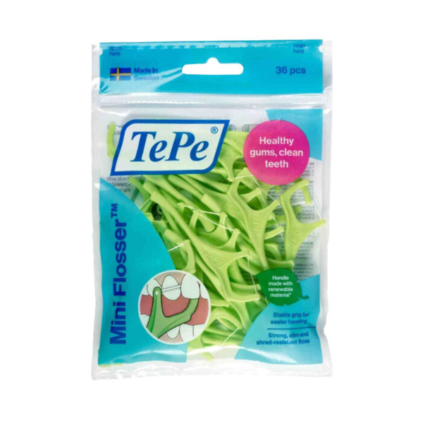 TePe Mini Flosser Οδοντικό Νήμα με Λαβή 36 τμχ TePe Mini Flosser Οδοντικό Νήμα με Λαβή 36 τμχ