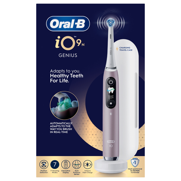 Oral-B iO Series 9N Magnetic Rose Quartz Hλεκτρική Επαναφορτιζόμενη Οδοντόβουρτσα Oral-B iO Series 9N Magnetic Rose Quartz Hλεκτρική Επαναφορτιζόμενη Οδοντόβουρτσα