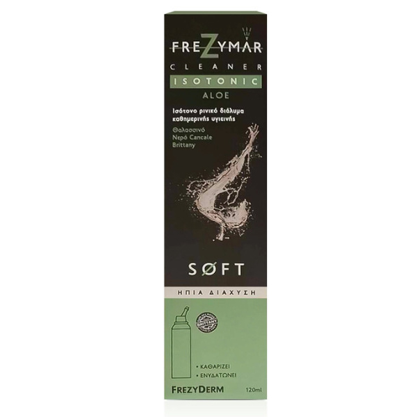 Frezymar Cleaner Soft Aloe Isotonic Ρινικό Διάλυμα 120 ml Frezymar Cleaner Soft Aloe Isotonic Ρινικό Διάλυμα 120 ml