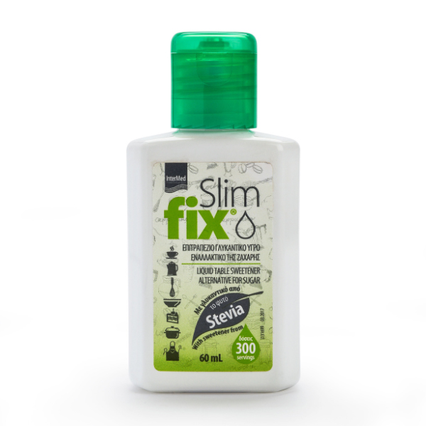 Slim Fix Υγρό Γλυκαντικό με Στέβια 60 ml Slim Fix Υγρό Γλυκαντικό με Στέβια 60 ml