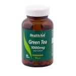 Health Aid Green Tea 1000mg Για Δίαιτα & Αδυνάτισμα Vegan 60 Ταμπλέτες