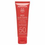 Apivita Bee Sun Safe Αντηλιακή Ενυδατική Κρέμα-Τζελ Προσώπου Spf50 50 ml