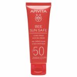 Apivita Bee Sun Safe Αντηλιακή Ενυδατική Κρέμα Τζελ Προσώπου με Θαλάσσια Φύκη και Πρόπολη Spf50 50 ml