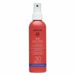 Apivita Bee Sun Safe Ενυδατικό Σπρέι Ελαφριάς Υφής για Πρόσωπο και Σώμα με Θαλάσσια Φύκη και Πρόπολη Spf30 200 ml