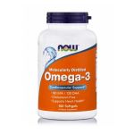 Now Foods Molecularly Distilled Omega-3 Λιπαρά Οξέα 100 Softgels