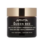 Apivita Queen Bee Κρέμα Προσώπου Απόλυτης Αντιγήρανσης Πλούσιας Υφής 50 ml