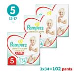Pampers Premium Care Pants Jumbo Pack No5 12-17kg 3x34τμχ