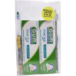 Gum Set Paroex 0.06% Οδοντόπαστα Καθημερινής Χρήσης 75ml x 2 & Οδοντόβουρτσα GUM Technique+ Compact 491 Soft x 2