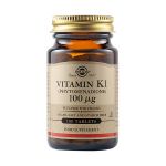 Solgar Vitamin K1 (Phytomenadione) 100mcg 100 Ταμπλέτες