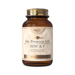 Sky Premium Life Zinc 25 mg και Vitamin C 200 mg 60 Ταμπλέτες