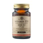 Solgar Vitamin D3 (Cholecalciferol) 1000 IU (25 mcg) 90 Ταμπλέτες