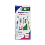 Gum Set 4τμχ Sensivital Οδοντόκρεμα 75ml & Original White Οδοντόκρεμα 75ml & Technique+ Compact Οδοντόβουρτσα Medium & Technique+ Compact Οδοντόβουρτσα Soft