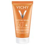 Vichy Capital Soleil Αντηλιακή Κρέμα Προσώπου για Βελούδινη Επιδερμίδα για Κανονικό-Ξηρό Δέρμα Spf50+ 50 ml