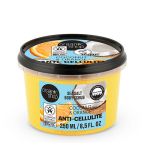 Organic Shop Θαλασσινό Αλάτι Scrub Σώματος Κατά της Κυτταρίτιδας με Καρύδα και Πορτοκάλι 250 ml