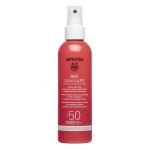 Apivita Bee Sun Safe Αντηλιακό Ενυδατικό Σπρέι Ελαφριάς Υφής για Πρόσωπο και Σώμα με Θαλάσσια Φύκη και Πρόπολη Spf50 200 ml