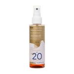 Korres Aegean Bronze Ξηρό Αντηλιακό Λάδι Μαυρίσματος Spf20 150 ml