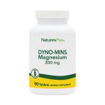 Natures Plus Dyno-Mins Magnesium 300mg 90 ταμπλέτες