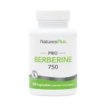 Natures Plus Berberine 750mg Συμπλήρωμα Διατροφής για Υγιή Επίπεδα Σακχάρου στο Αίμα 60 caps