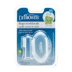 Dr. Brown's Βρεφική Δακτυλική Οδοντόβουρτσα Σιλικόνης 3m+
