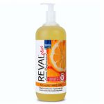 Reval Plus Antiseptic Hand Gel Αλκοολούχο Αντισηπτικό με Άρωμα Λεμόνι 1000 ml