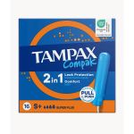 Tampax Compak Super Plus Ταμπόν με Απλικατέρ 16 τμχ