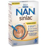 Nestle NAN Sinlac Βρεφική Κρέμα με Χαρούπι & Ρύζι 6m+ 500 gr