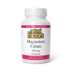 Natural Factors Magnesium Citrate 150mg 90 caps