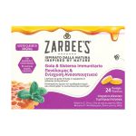 Zarbee’s Πονόλαιμος & Ενίσχυση Ανοσοποιητικού 24 παστίλες