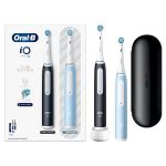 Oral-B iO Series 3 Duo Set με Black + White Hλεκτρικές Επαναφορτιζόμενες Οδοντόβουρτσες