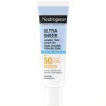 Neutrogena Ultra Sheer Invisible Sunscreen Fluid Spf50 50 ml