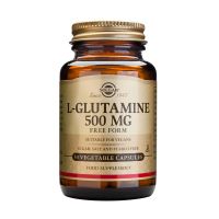 Solgar L-Glutamine 500mg Free Form Αμινοξέα 50 Veg. Caps